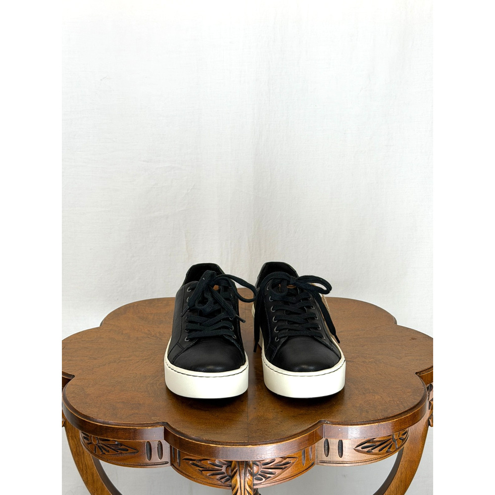 NEW In Box Born Mira BLACK Leather Sneaker US Womens 7 Comfort Tennis Shoe - Picture 2 of 10